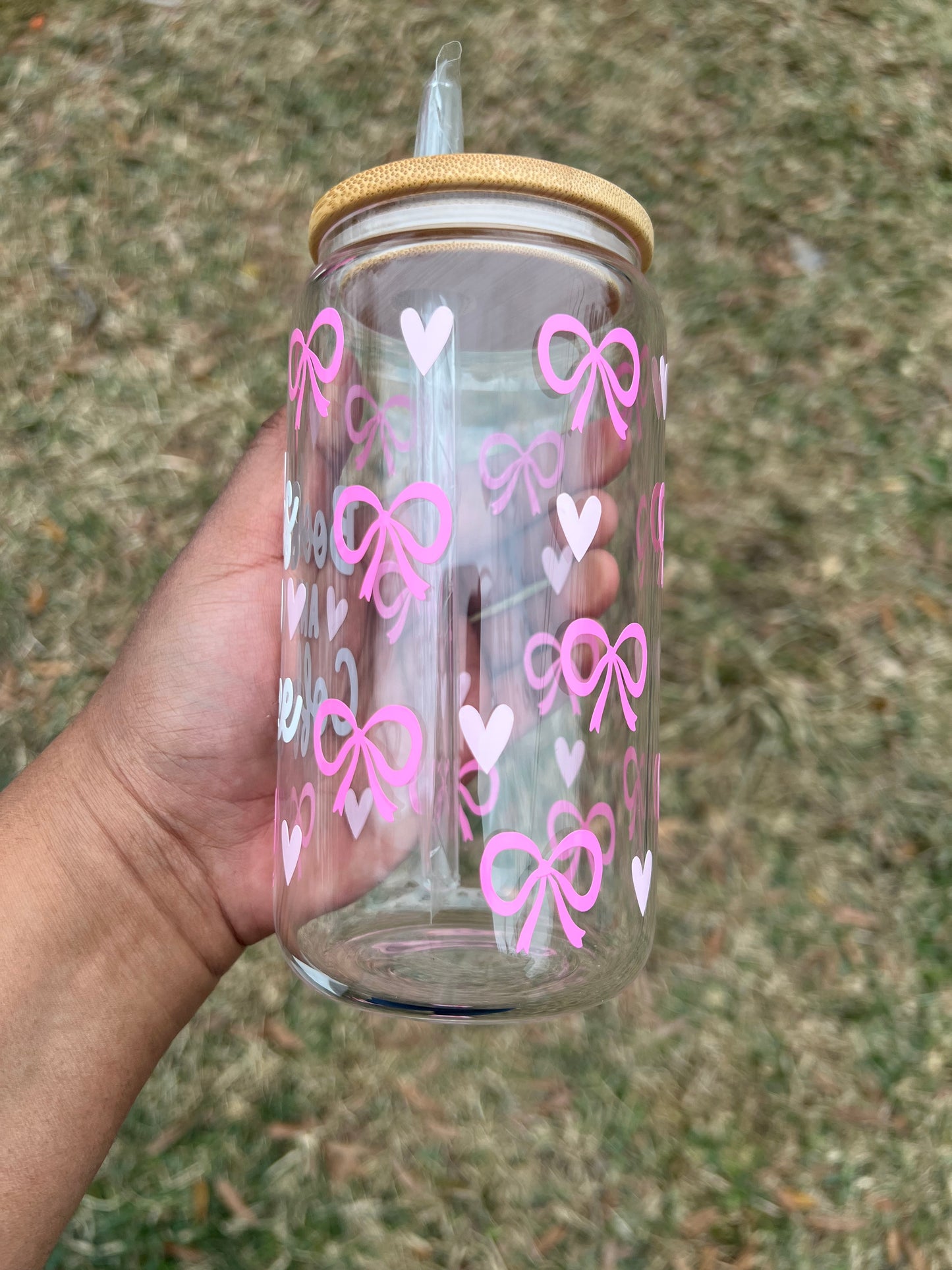 Books and Coffee Glass cup