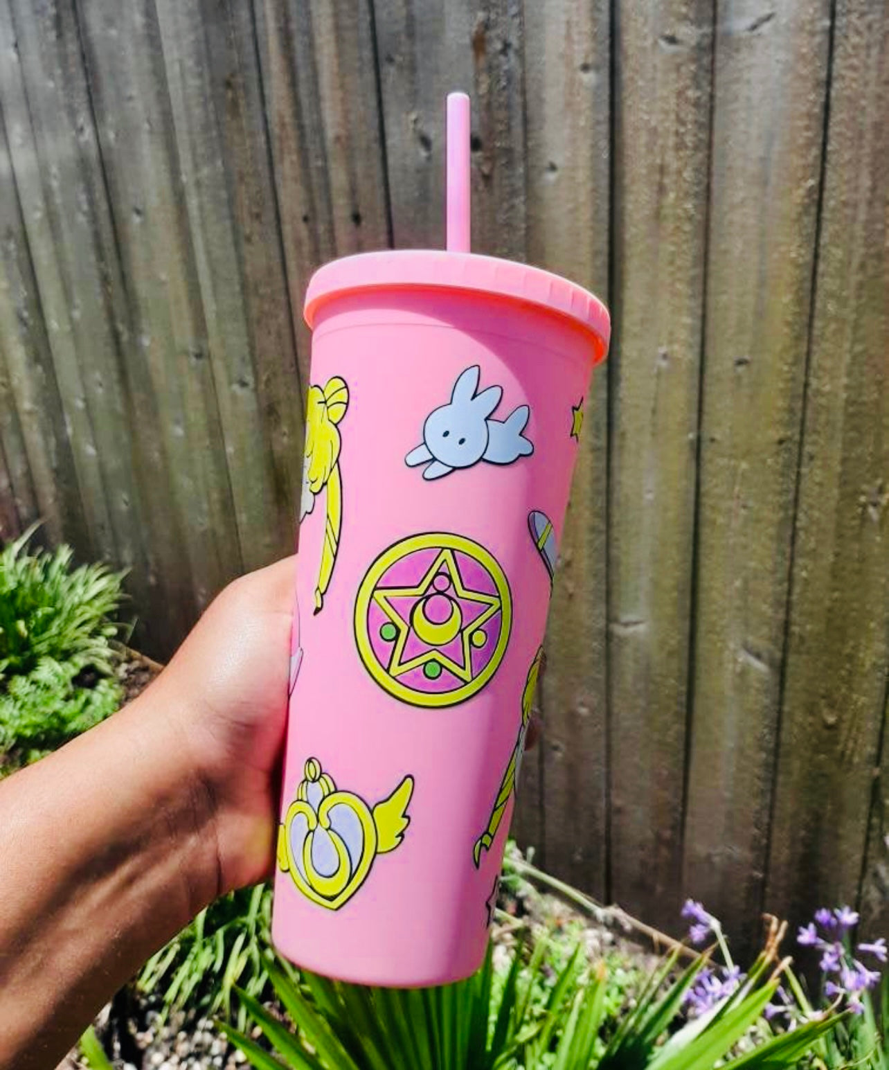 Sailor Moon Pink Tumbler