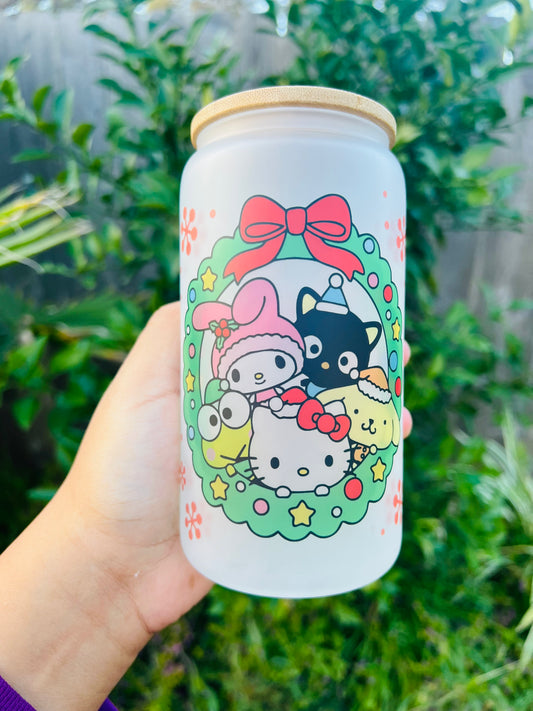 Kitty Friends Christmas Cup