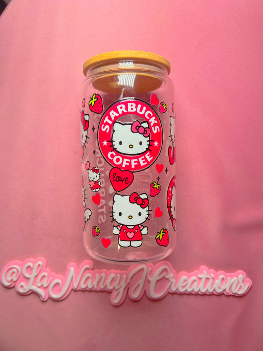 Red Strawberry Kitty