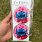 Stitch Vday Car Coasters
