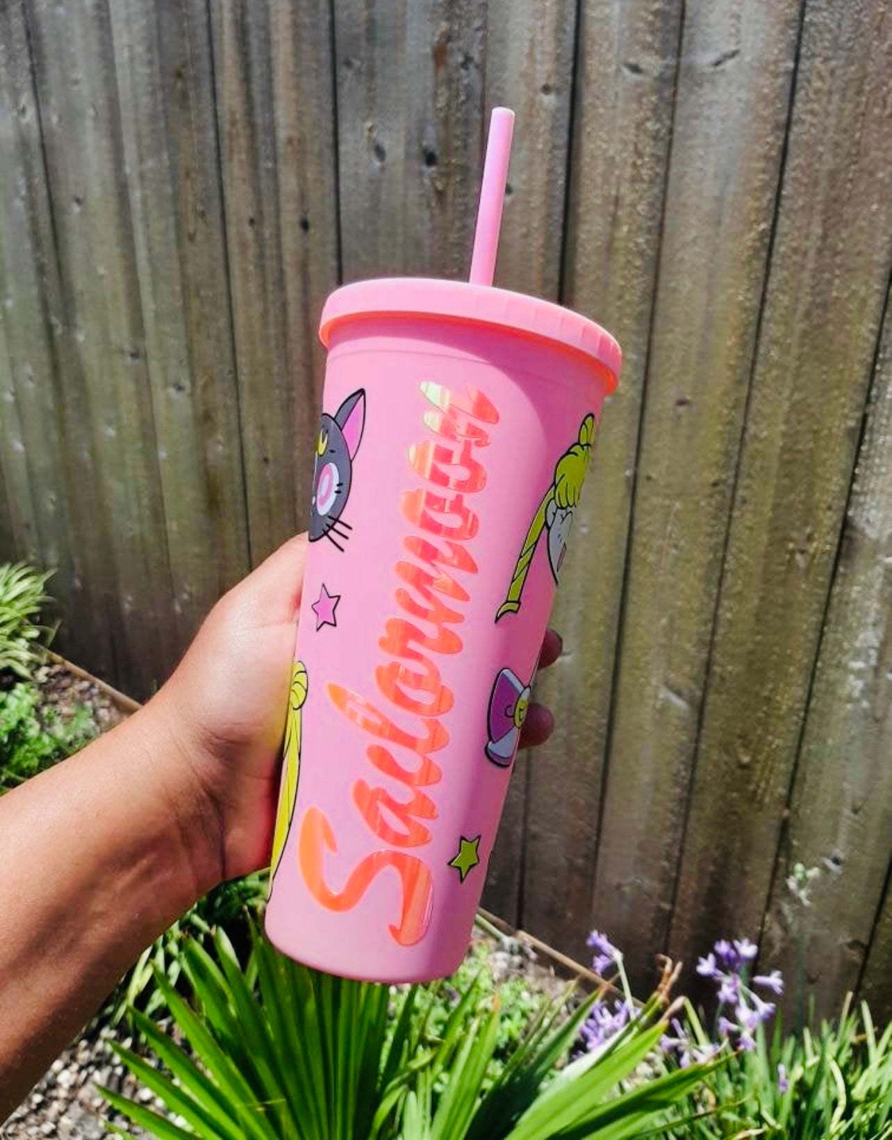 Sailor Moon Pink Tumbler